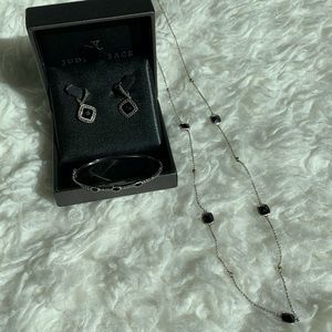 Judith Jack Crystal Halo Set